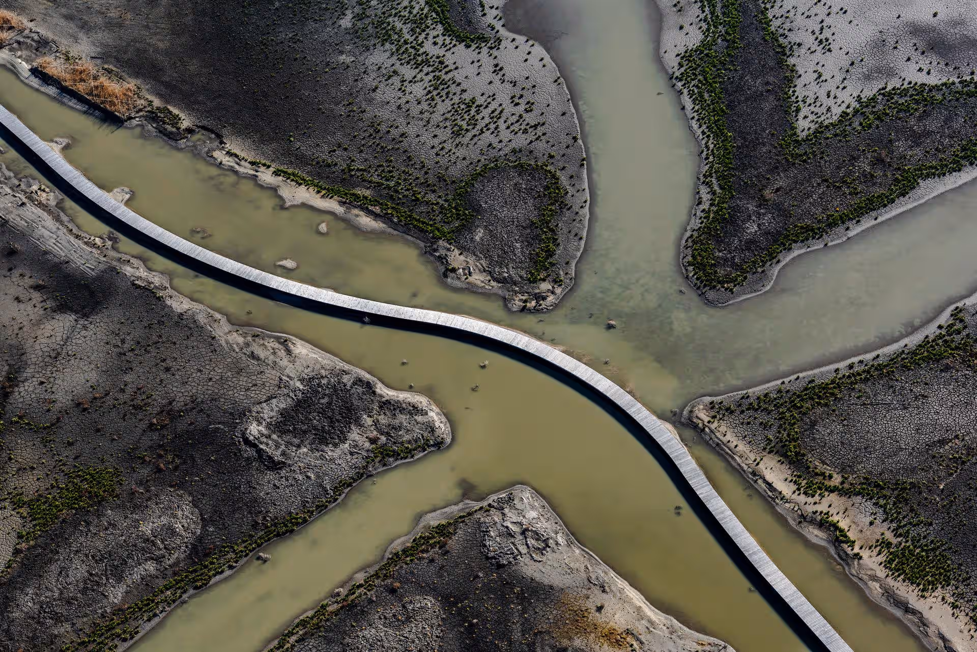 Wadden van bovenaf gezien