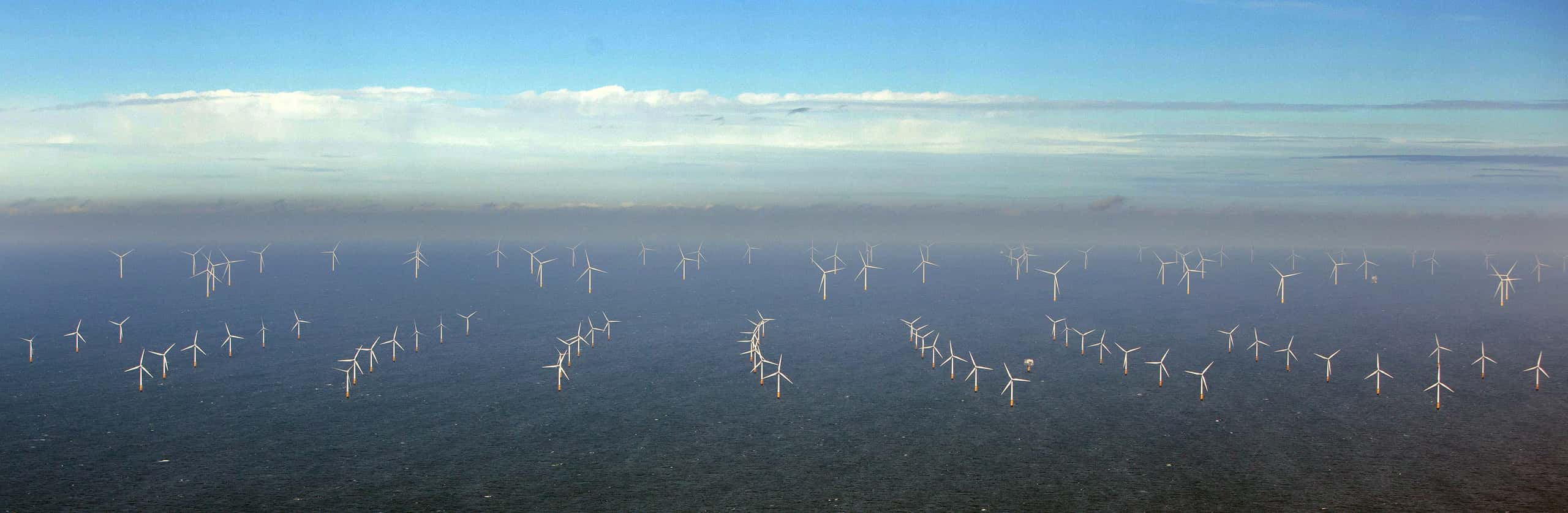 Windturbines op zee