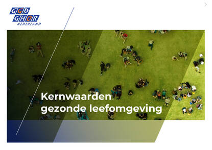 GGD Gezonde Leefomgeving